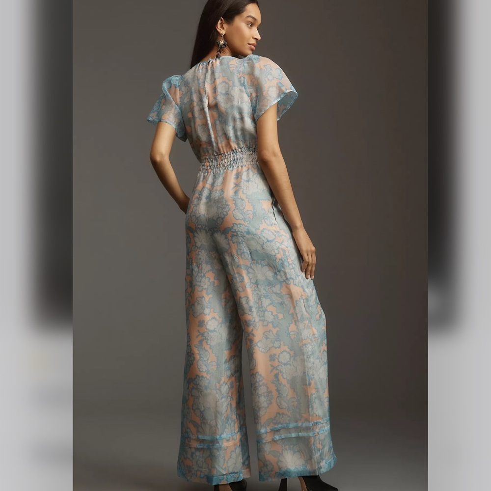 The Somerset Organza Jumpsuit🌸 - Picture 3 of 4